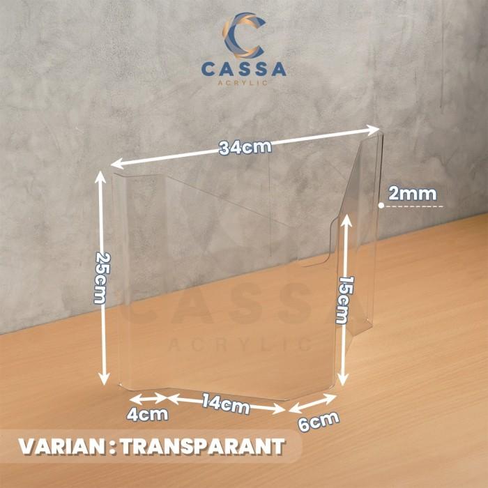 Gambar MIKA URINE PROTECTOR / SEKAT URIN / URINOIR / KLOSET TOTO U57 - Transparan dari Cassa Acrylic undefined Tokopedia