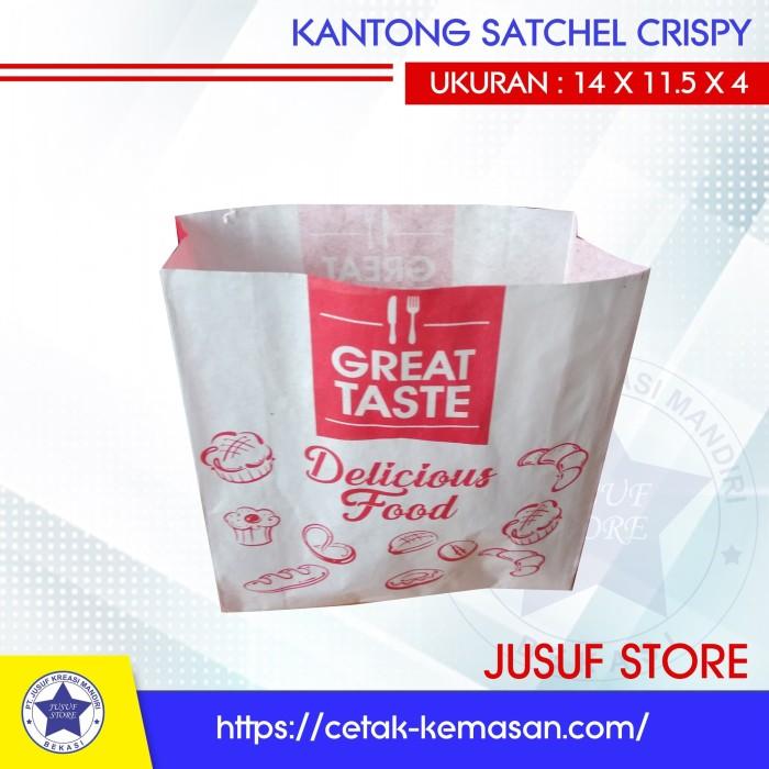 Gambar Kantong Paperbag Makanan Donat Crispy Ayam Gorengan ISI 300 PCS dari Putra Sang Prabu undefined Tokopedia