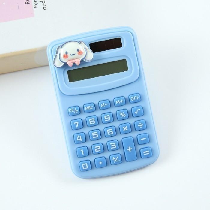 Gambar KALKULATOR MINI 8 DIGIT DENGAN KARAKTER BONEKA SANRIO LUCU KAWAII - Biru dari Grocely Store Official undefined Tokopedia