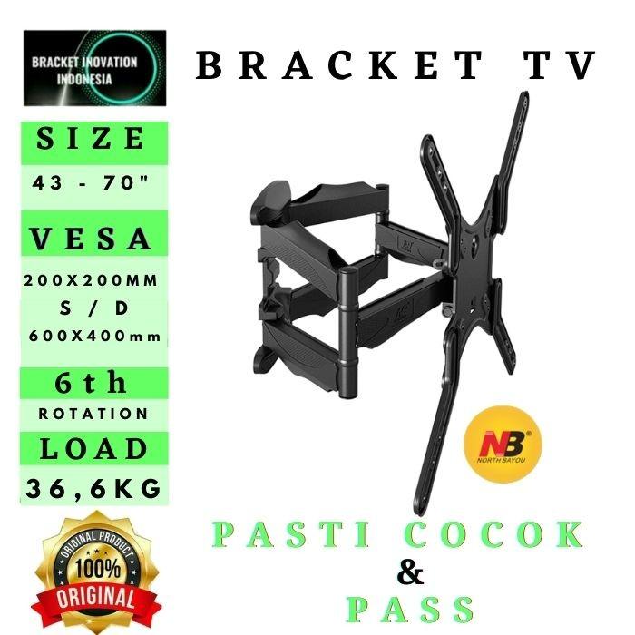 Gambar Braket Bracket Breket Tv Led Uhd 32 40 43 49 50 55 58 60 Inci Nb P5 - NB P5 UP TO 70" dari MARWAH SUCI STORE undefined Tokopedia