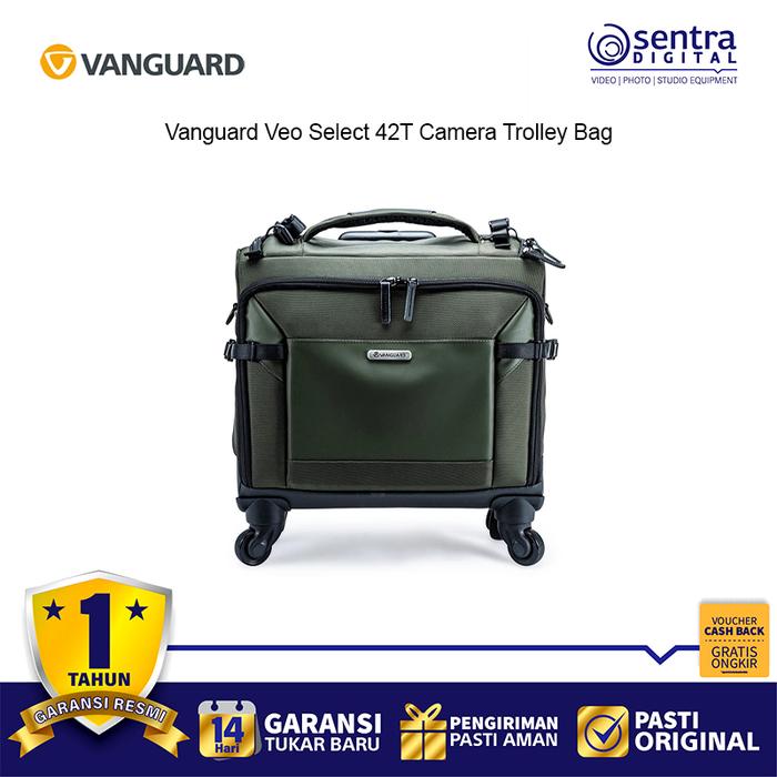 Gambar Vanguard Veo Select 42T Trolley Bag Camera - Tas Kamera Trolley DSLR - Green dari Sentra Digital undefined Tokopedia