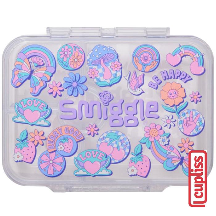 Gambar SMIGGLE See Me Bento Lunch Box Small 417ml Medium 850ml Large 1370ml Limitless Lilac - Medium dari Cupliss undefined Tokopedia