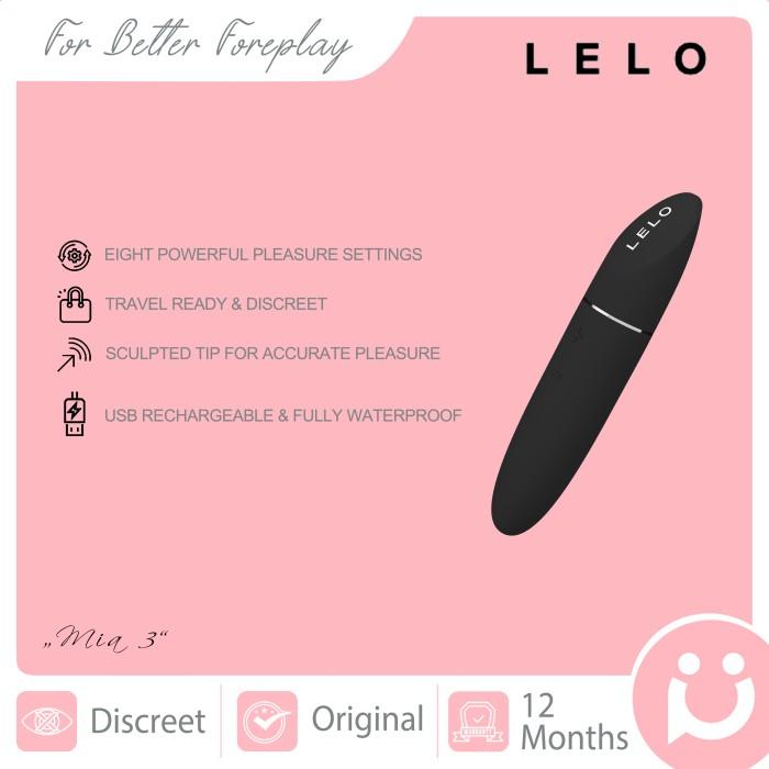 Gambar Promo Lelo Mia 3, Discrete Personal Stimulator (Stimulan Untuk Wanita Dengan Getaran) - Black dari Nicolewalker Mart undefined Tokopedia