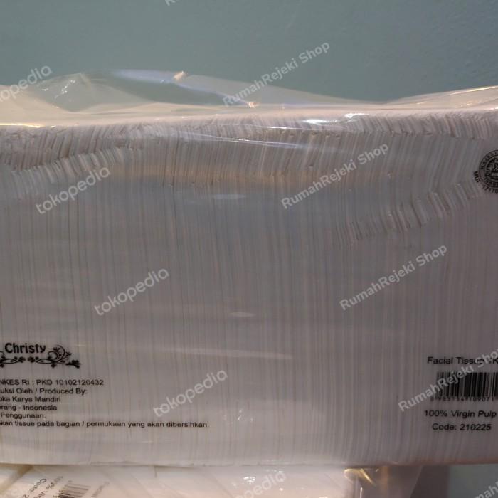 Gambar Tissue Facial kiloan Christy 2 ply isi 1kg dari Mutiara Acc22 undefined Tokopedia
