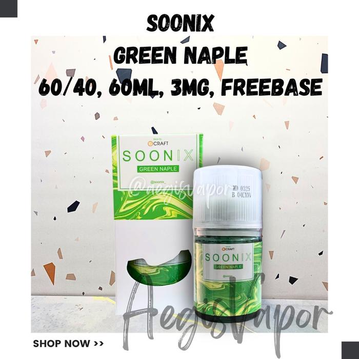 Gambar Soonix Green Naple 60ml By Rcraft dari AegisVaporId undefined Tokopedia