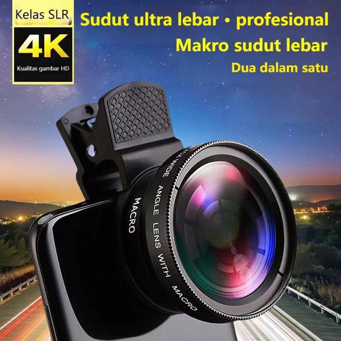 Jual In Lensa Super Wide Angle Lens Macro Smartphone Aksesoris