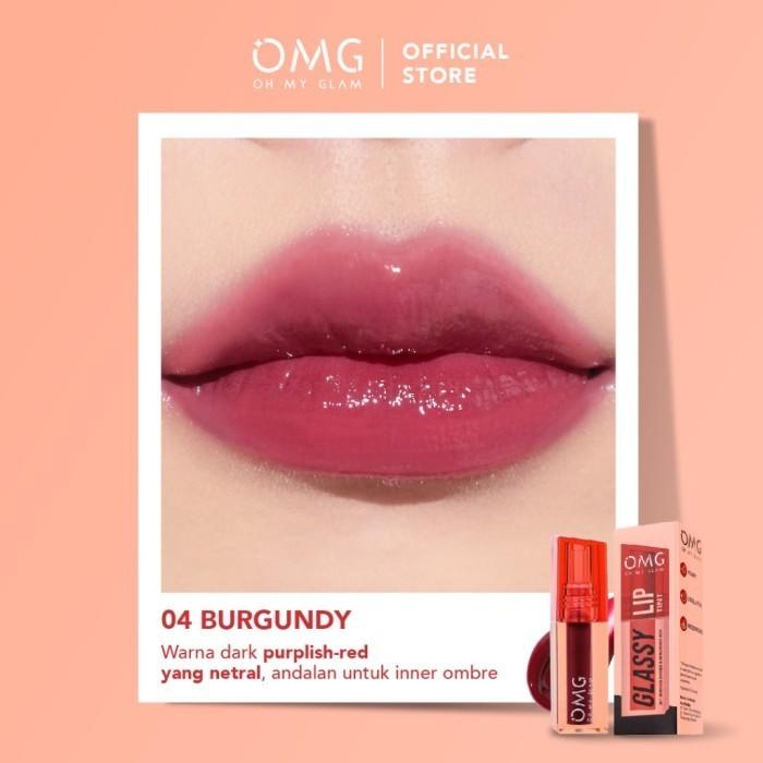 Gambar MURAH - OMG OH MY GLAM Gloss Lip Finish 2.7g - Lip Gloss - Transform Your Lip Cream From MATTE to GLOSS for THE VINYL LIP LOOK! haslin  omg lip  ink lip  tint pixy  lipstick pink  mauve wardah 21 lipstik  wardah maybelline  pink - 04 Burgundy dari CV. ANUGRAH JAYA BEAUTY_NEW undefined Tokopedia