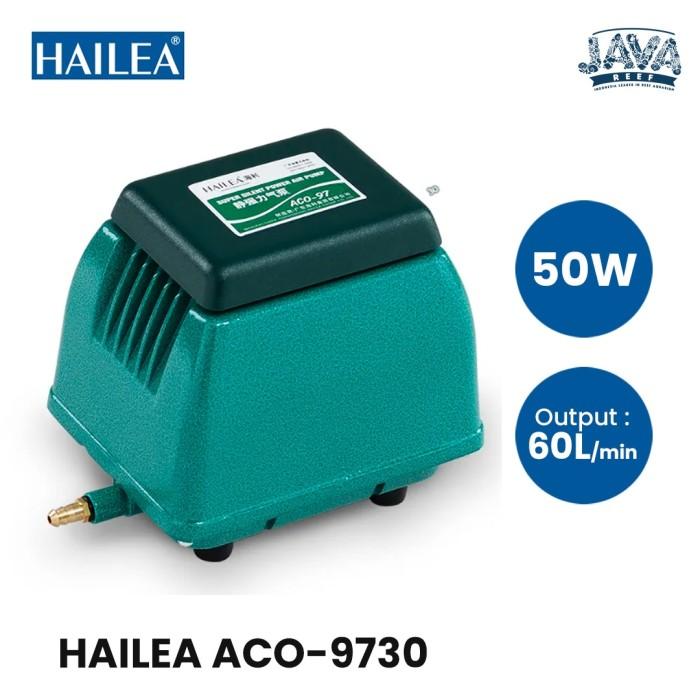 Gambar Hailea ACO-9700 series Air Pump Pompa Udara Silent Aerator Aquarium kolam 9720 9725 9730 - ACO-9730 dari Java Reef undefined Tokopedia