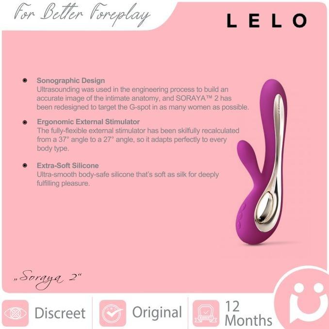Gambar pemm Lelo Soraya 2, Dual Stimulator (Stimulasi Untuk Wanita Dengan Getaran Ganda) - Deep Rose dari TOKOMAINAN PEMUAS undefined Tokopedia