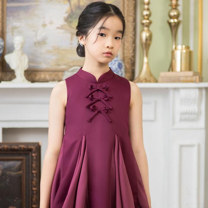 Gambar MONTRE  x POPPURI Ruby Girl Dress | Dress Anak Perempuan | Dress Anak-Anak - 1Y dari GAYAkidsStore undefined Tokopedia