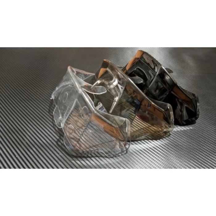 Gambar GP PAD SPOILER HELM ALA ARAI PNP SCOOT TSR RX7X RR5 RAM4 - Dark Smoke dari RiderGear undefined Tokopedia