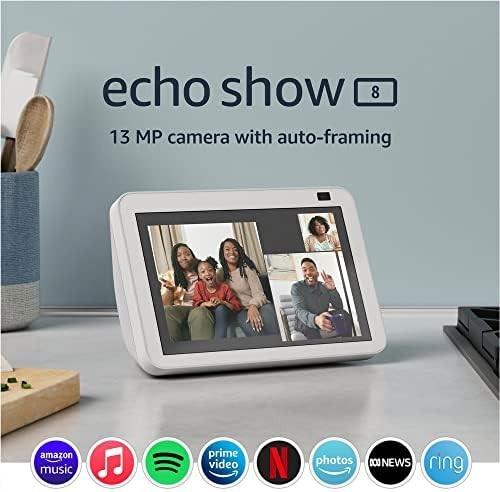 Gambar eningstore7 Amazon Echo Show 8 2nd Generation HD Smart Display with Alexa - Gen 2, Putih dari eningstore7 undefined Tokopedia