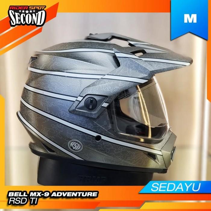 Rsd Mx9 Mips Jual 2nd Helmet Bell MX Adventure MIPS RSD Titanium