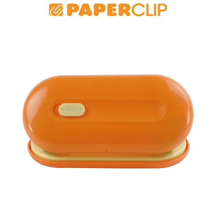 Gambar PEMBOLONG KERTAS / PUNCH GENMES BREAD 9011 - ORANGE dari Paperclip Indonesia undefined Tokopedia