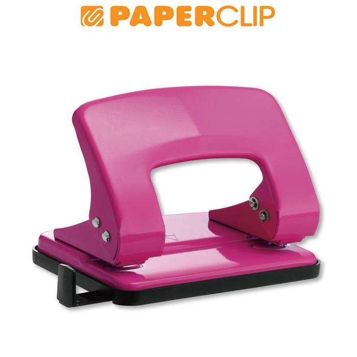 Gambar PEMBOLONG KERTAS / PUNCH GENMES 9608 2H - PINK dari Paperclip Indonesia undefined Tokopedia