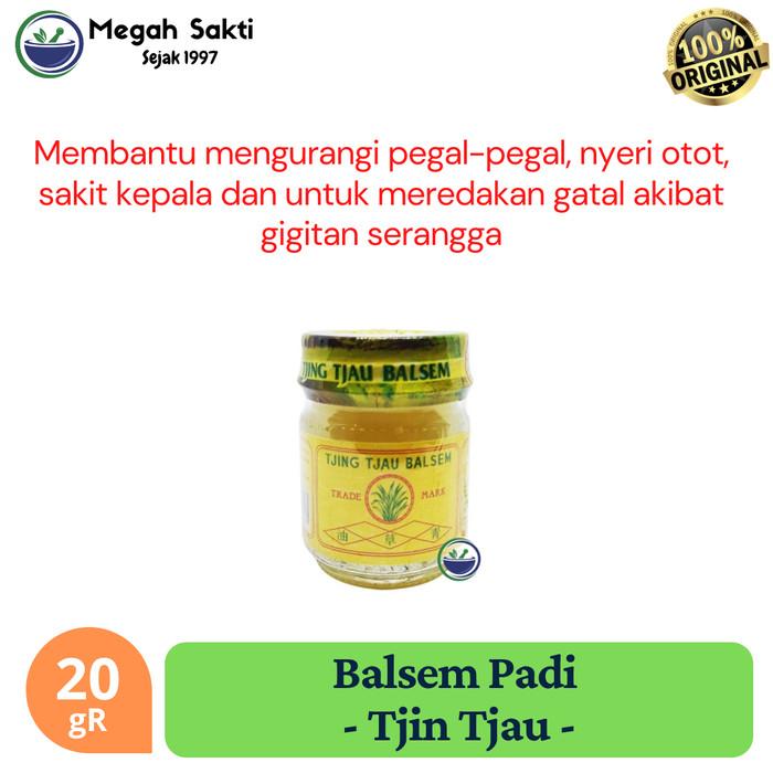 Gambar Tjing Tjau Balsem - Meredakan Nyeri Otot, Keseleo, Encok dan Gatal 20G dari Megah Sakti Pharmacy undefined Tokopedia