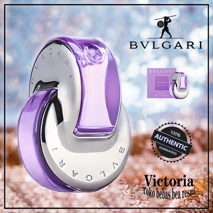 Parfum 100 Original Bvlgari Omnia Amethyste Eau De Toilette Edt 65ml For  Women