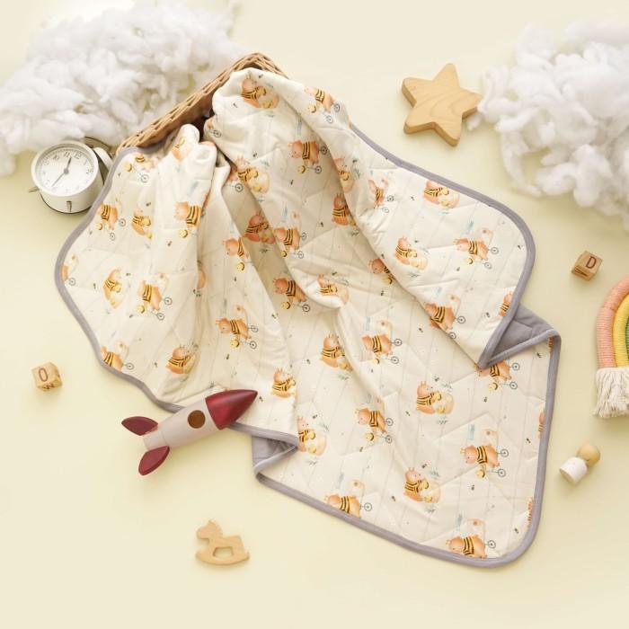 Gambar nanastore6 Selimut TENCEL Anak Dewasa Blanket DOUILLET by DOUX DOLCE - Beezy Bear, Adult 160x200cm dari nanastore6 undefined Tokopedia