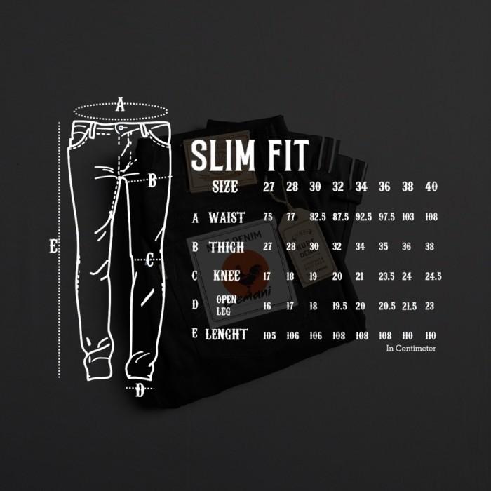 Jual TERLARIS NURF DENIM TAKANA CELANA JEANS PRIA SELVEDGE