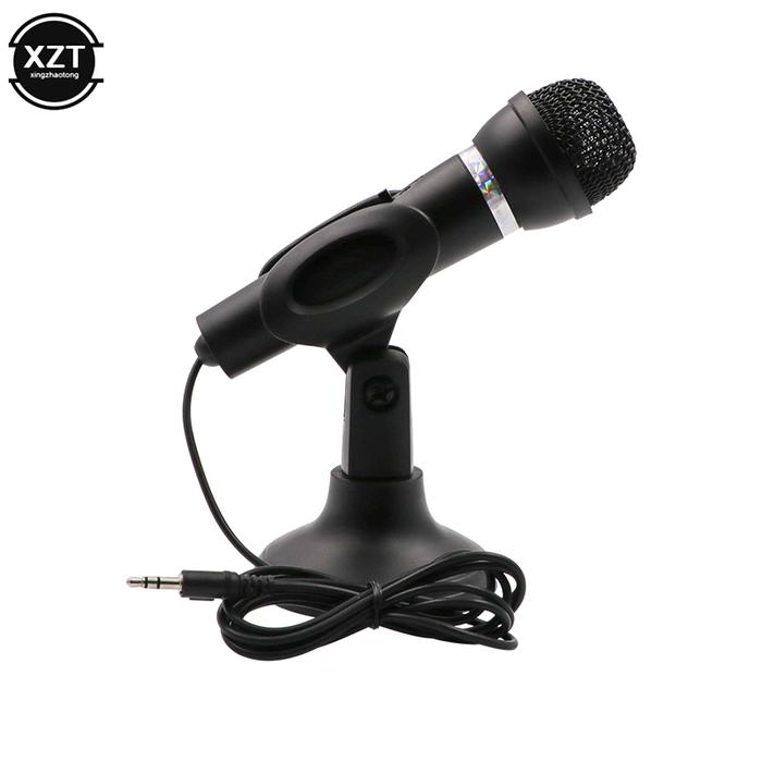 Jual NEW Condenser Microphone Handheld Plug with MIC Desktop