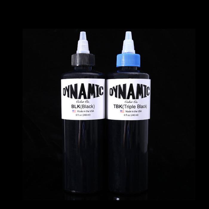 Gambar New! Terlaris! Dynamic Tattoo Ink Triple Black American Original Official Authentic 8oz (240ml) Make dari cibauu undefined Tokopedia