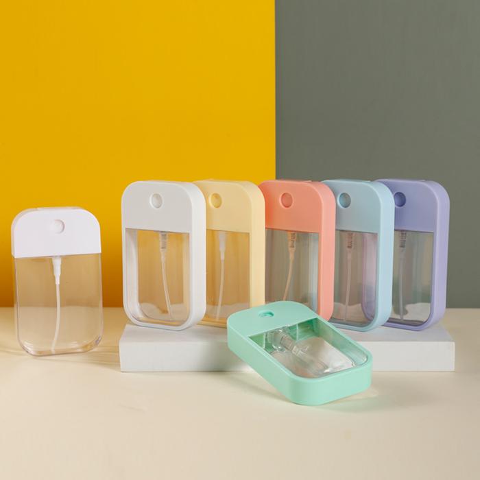 Gambar 45ml portable mini refillable fragrance hand sanitizer alcohol bottle with spray fragrance pump empty cosmetic container dari HIDUP INDAH STORE undefined Tokopedia