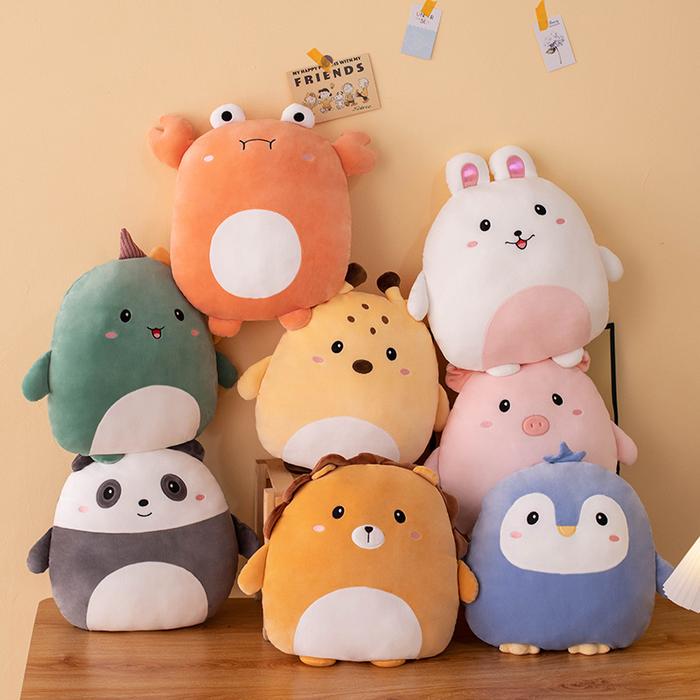 Jual 40cm Cuddly Squishy Penguin Pig Rabbit Panda Crab Kawaii Zoo