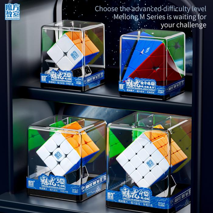 Jual MOYU Meilong M Magnetic Magic Cube 3X3 2X2 4X4 Pyraminx