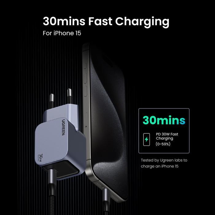 Jual RB7 UGREEN Kepala Charger Fast Charging 30W 25W 20W 10W for