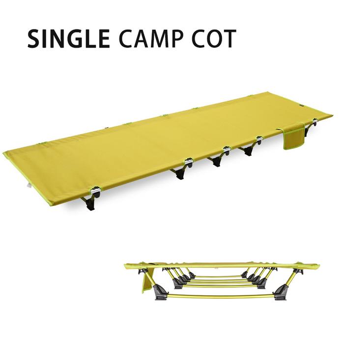 Jual Single Camp Cot, Outdoor Portable Folding Bed, Camping