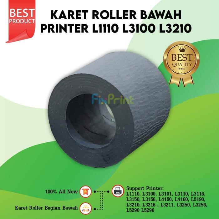 Gambar Karet Roller Atas Bawah Epson L1110 L3110 L1210 L3210 ASF L3116 Baru - Bawah dari FixPrint Yogyakarta undefined Tokopedia