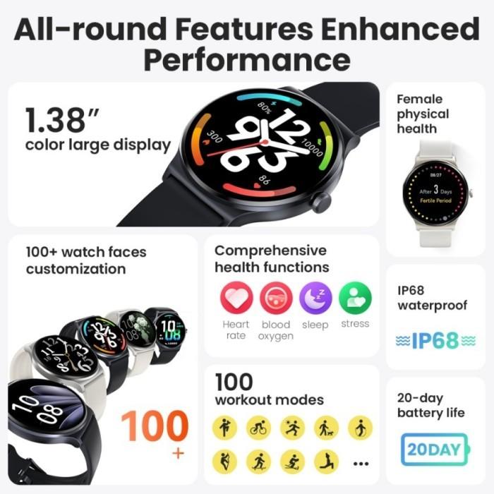 Jual MURAH Haylou Solar LS05 LITE Smart Watch IP68 GLOBAL