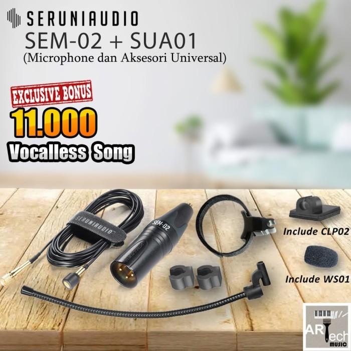 Gambar Seruniaudio SEM 02 Bundle SUA 01 Microphone - Seruni SEM02 SUA01 - Custom dari Artech Music undefined 4 Tokopedia