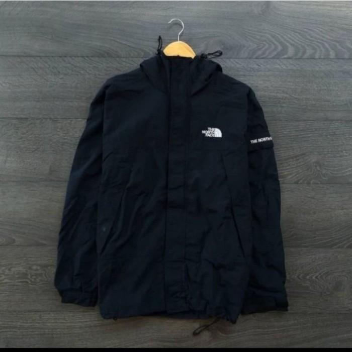 Gambar PREMIUM [SIAP KIRIM] JAKET OUTDOOR ANTI-AIR THE NORTH FACE - SAKU SAMPING - M, Hitam dari Cartenz Mountion undefined Tokopedia