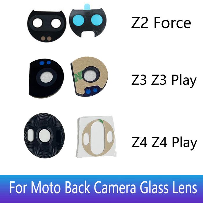 Motorola Edge Moto Z4 Camera Glass Pack Supershieldz Tempered