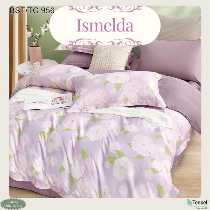 Gambar Sprei Saja Size 160x200 Tinggi 30cm Sutera Tencel Organik 60s Bantal Guling Sarung King - Ismelda, 160x200x30 dari Penikmat_senja11 undefined Tokopedia