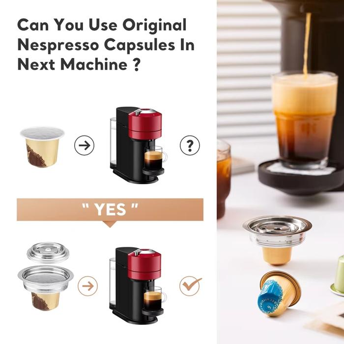 Nespresso Machine Nespresso 40ml InstaCuppa 3-in-1 Espresso Coffee - Main Image