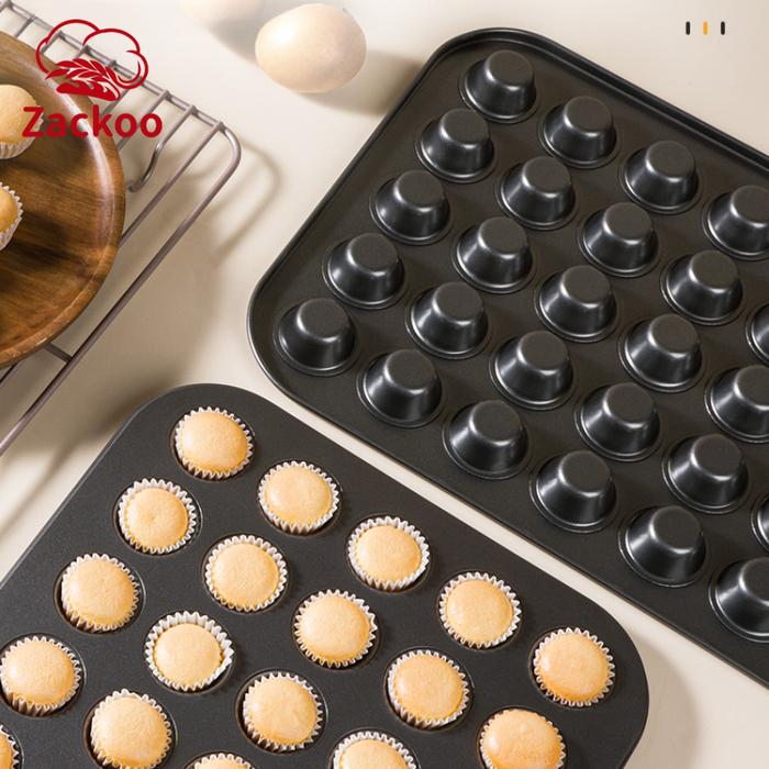 Carbon Steel 48 Mini Cupcake Pan Jual Zackoo 24/35/48 Cup Carbon