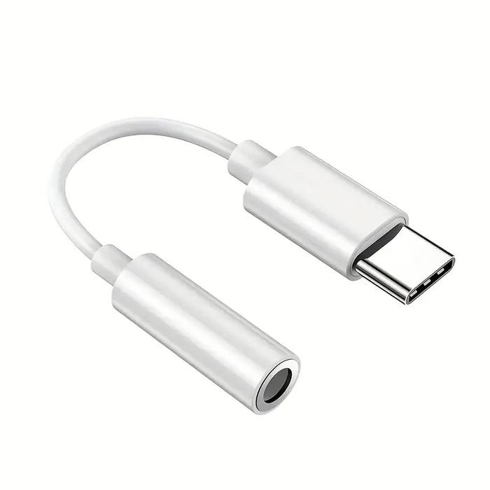 Jual USB Type C To Jack Earphone Adapter USB-C 5mm Audio
