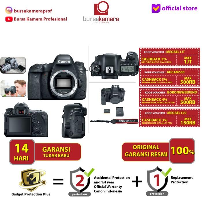 Jual Promo Canon EOS 6D Mark II 6D II DSLR Camera Body Only