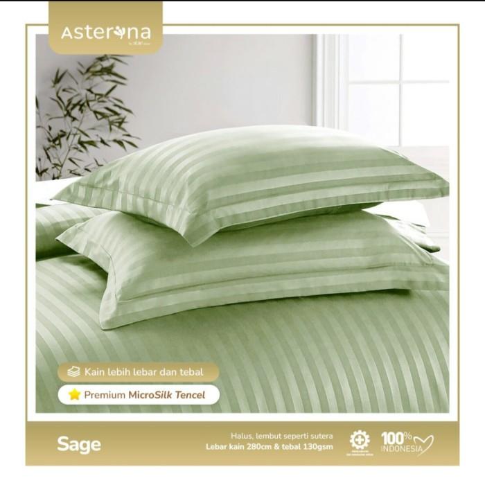 Gambar Kain Meteran Ecer Micro Tencel Asterina Motif Salur 2.5 cm Lebar 280 - Hijau dari JeanJin12 undefined Tokopedia