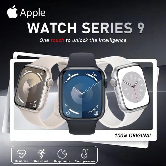 Jual [100%ORI] Apple Watch Series 41MM 45MM Smart Watch Pria