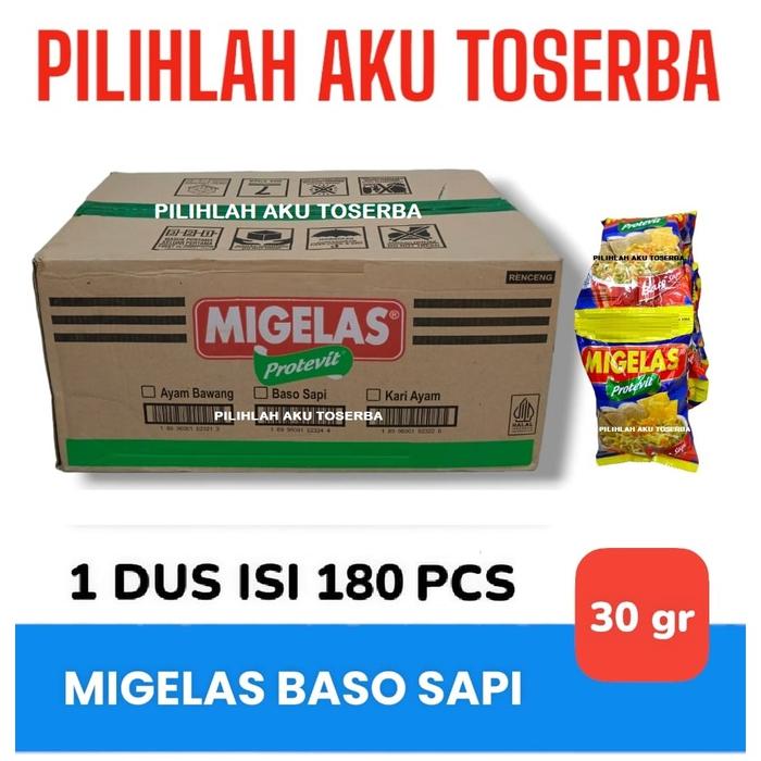 Gambar Mie Gelas Migelas Rasa Baso Sapi @30 Gr - (HARGA 1 DUS isi 12 Renceng) dari Dahlia Mallshop undefined Tokopedia