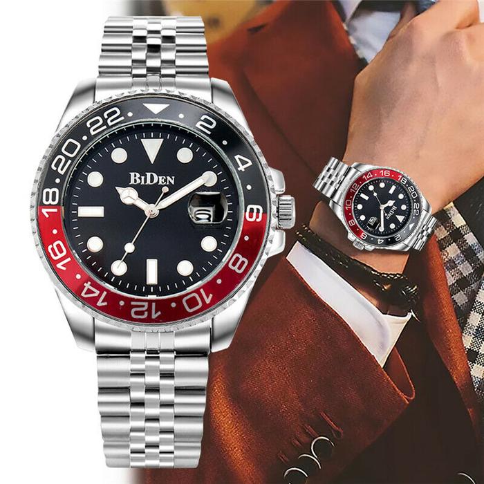 Jual Luxury Top Brand Men's Quartz Wrist Watch Biden Pilot