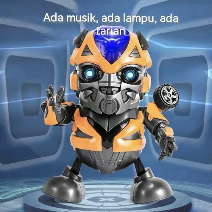 Gambar Boneka Miniatur Joget Mainan Anak-Anak Avenger Iron Man Smart Dance Robot Super Hero - Bumblebee dari haji ramben undefined Tokopedia
