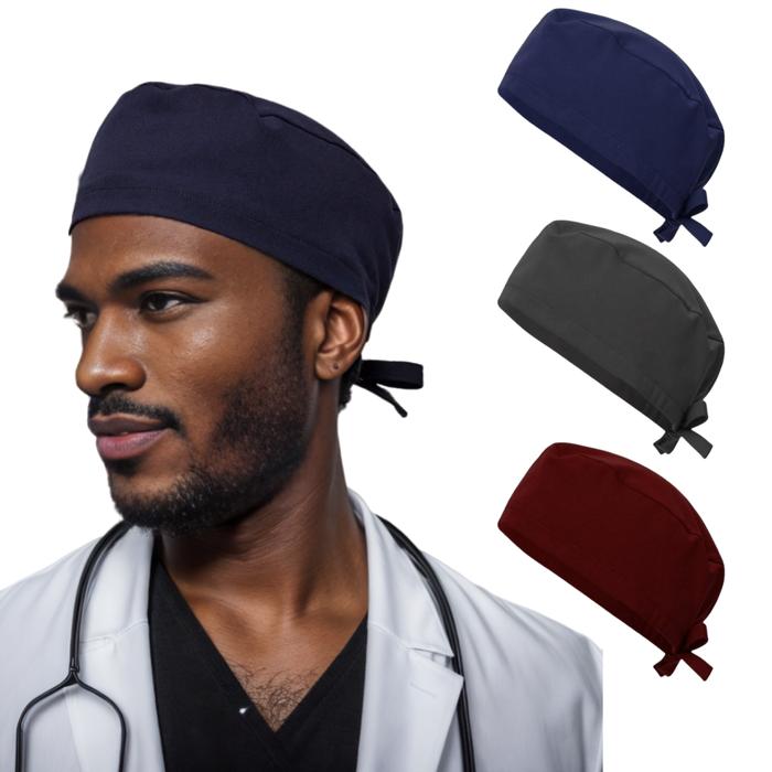 Jual Medical Hat Long Hair Cordlock Nursing Scrub Caps for Women
