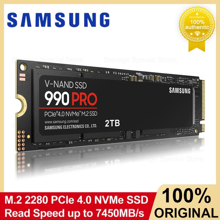 Jual SAMSUNG 990 Pro 2280 NVMe SSD PCIe Internal Solid