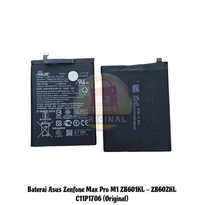 Original 100 Baterai Battery Asus Zenfone Max Pro M1 Zb601kl Zb602kl