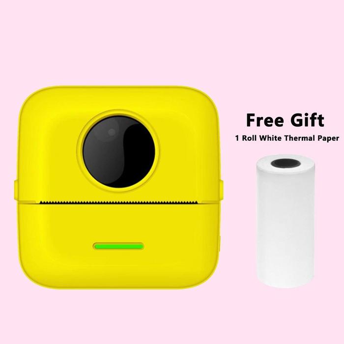 Gambar 【Cod】Liotog C19 Mini Printer Thermal Sticker Printer Thermal Paper For Ios&Android,Portable Bluetooth Pocket Printer For Study Notes, Pictures, Diy, Label,Print Pod Gifts For Kids Student - X5 Yellow dari ipertcell undefined Tokopedia