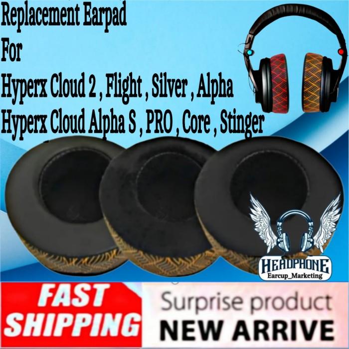 Jual Earpad Hyperx Hyper X Cloud Alpha Pro Core Silver Flight